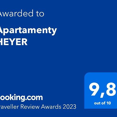 Apartamenty Heyer Lodž Exteriér fotografie